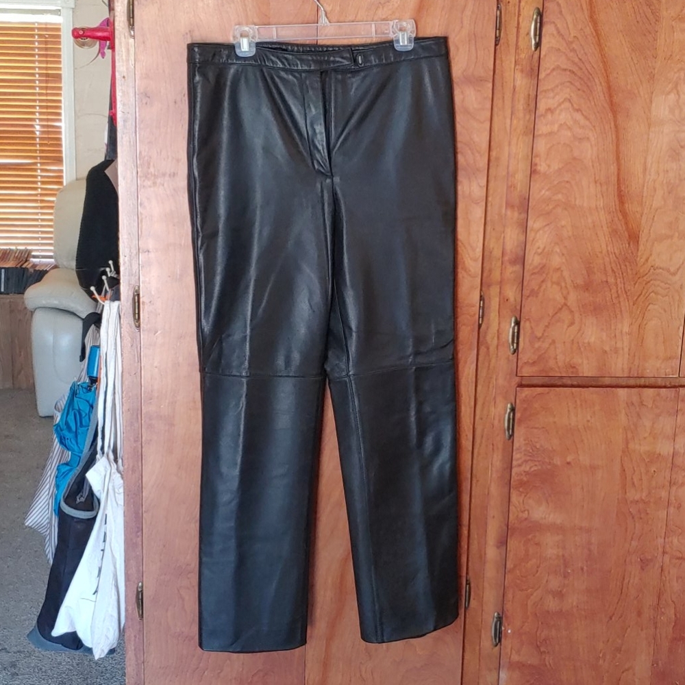 Leather pants